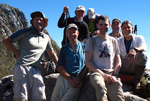 IMG Carstensz Pyramid climbing team