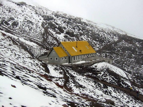 Hut on Cotopaxi