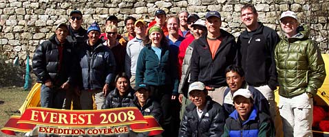 2008 Everest Expedition with International Mountain Guides