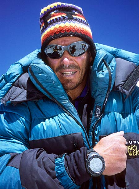 Phil Ershler on Summit of Everest