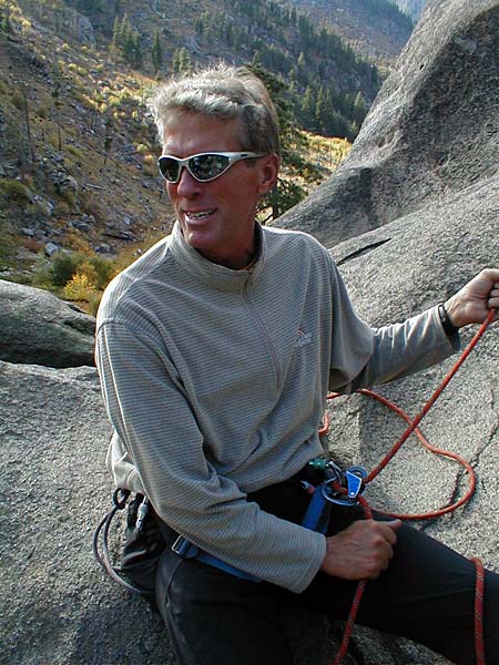 IMG Partner belaying in Leavenworth, WA