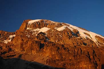 Kilimanjaro from the Baranco Camp (Photo: Robyn Garrison)