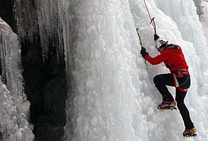 IMG ice climbing in Ouray, Colorado
