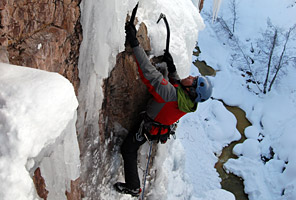IMG ice climbing in Ouray, Colorado