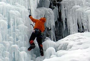 IMG ice climbing in Ouray, Colorado