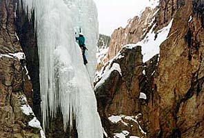 IMG ice climbing in Ouray, Colorado