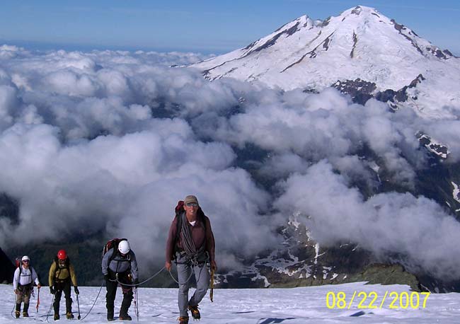 George Dunn Leading Mt. Shuksan 2007