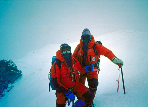 Mount Everest photos Eric Simonson expedition