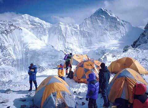Mount Everest photos Eric Simonson expedition