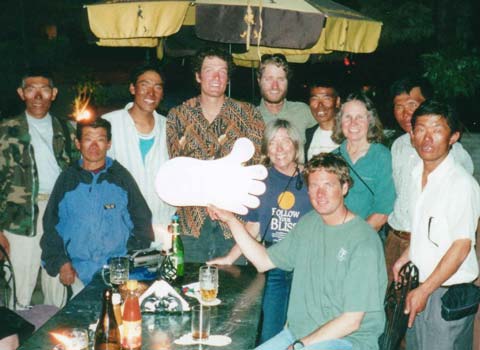 Mount Everest photos Eric Simonson expedition