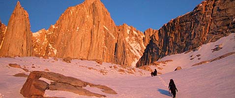 Mt. Whitney Climb Summit Climb via the Mountaineers Route