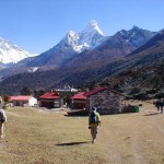 View of Ama Dablam from Tengboche View of Ama Dablam from Tengboche