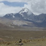 Huayna Potosi from near Zongo Pass. (photo by Greg Vernovage)