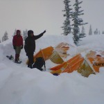 Hey look over there. Camp 1.