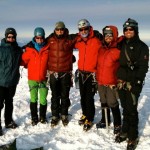 First climb; first summit. (Photo by John Race)