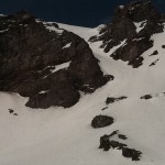 The Finger from high camp - 9000ft. The Finger from high camp - 9000ft.