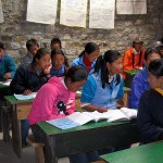 khumjung-school-9th-graders 9th Graders. (Photo Anya Zolotusky)