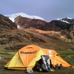 Illimani Base Camp. (Photo by Greg Vernovage)