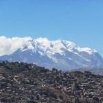 Illimani with La Paz in the foreground. (Photo by Greg Vernovage)