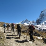 Enjoying the trek. (Photo by Kelly Ryan)