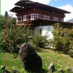 Hotel in Paro, Bhutan (Photo by W.M. Holbrook)