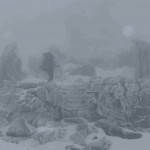 Eerie photo of Camp Muir. (Photo by Mark Allen) Eerie photo of Camp Muir. (Photo by Mark Allen)