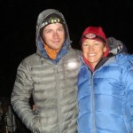 Luke and Jenni...still friends after an international climbing trip. Mission accomplished.