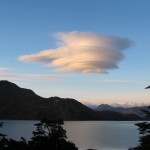 Lenticular cloud formation over Lake Nordenskold (Photo: Tye Chapman)