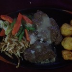 Yak-sizzler-plate-and-Breakfast-at-Khumbu-Lodge-Ted-H. Yak sizzler plate at Khumbu Lodge (Ted H.)