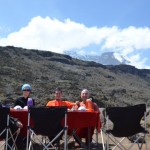 Lunch break  (Photo by Eben Reckord)