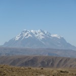 Illimani rises to 21,200 ft above the Altiplano (Greg Vernovage)