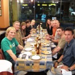 Team Welcome Dinner. (Greg Vernovage)