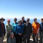 The team at our high point of the day..(Greg Vernovage)