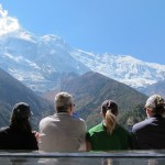 Annapurna 2 and 4 from Upper Pisang Monastery (Eben Reckord)