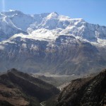 Annapurna 4 from across the valley near Chulu Far East (Mingma Sherpa)