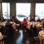 Team at dinner in Punta Arenas.