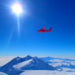 Twin Otter flyby. (Tim Currall)