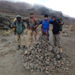 Trekking Rocks. (photo: Mike Marker)