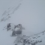Camp Muir from above. (Dustin Balderach)