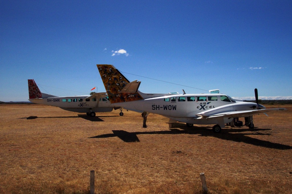 The terminal at Serengeti airport (Eric Simonson)