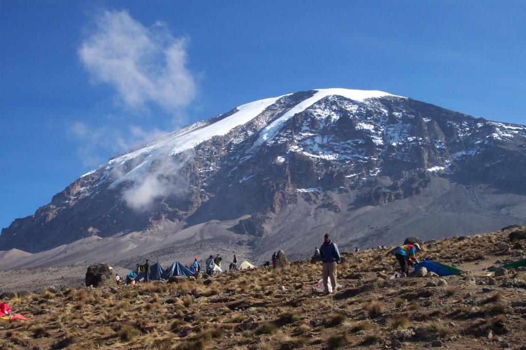 Karanga Camp at 13,000 feet on Kilimanjaro (Eric Simonson)