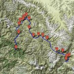 Dolpo Trek map