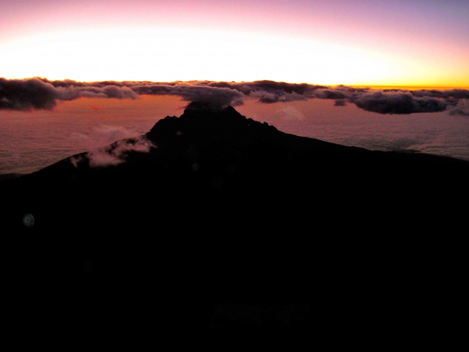 Mawenzi at sunrise