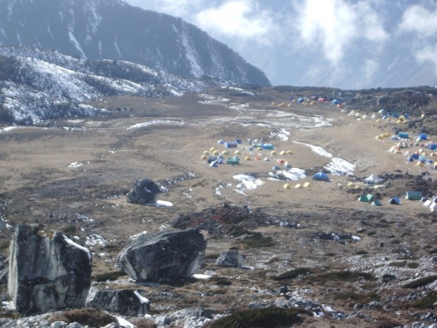 Ama Dablam camp (Justin Merle)