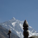 Lhotse, towering above Chukkung (Greg Vernovage)
