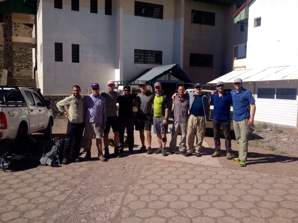 Aconcagua team - ready to go