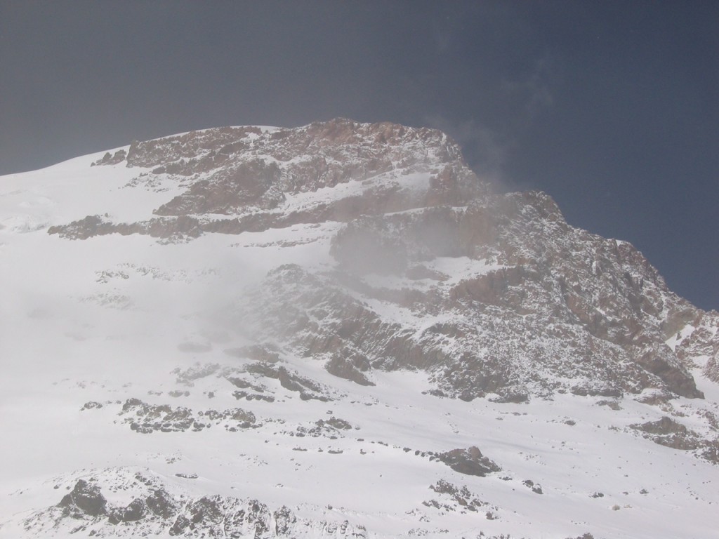 The summit push on Aconcagua. 