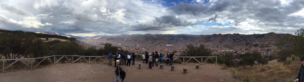 Cuzco panorama from Saqsaywaman