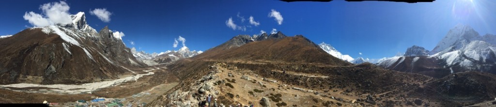 Pheriche with Cho Oyu and Lobuche (Tye Chapman)