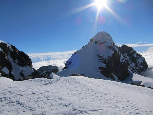 Pequeno Alpamayo from first summit  (Greg Vernovage)